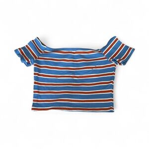 SHEIN Off-the-Shoulder Crop Top (Size Medium)